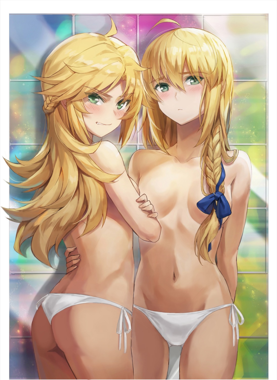 Tonee Fate Grand Order Mordred Fate Saber Ass Breast Hold Pantsu